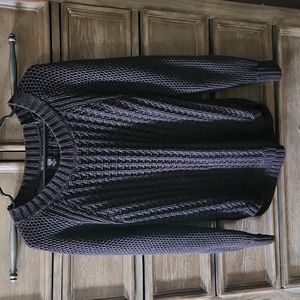 Heavy weight knit sweater.